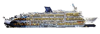 Dies ist ein Aufriss einer F�hre von Moby Lines 
