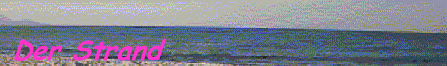Der Strand